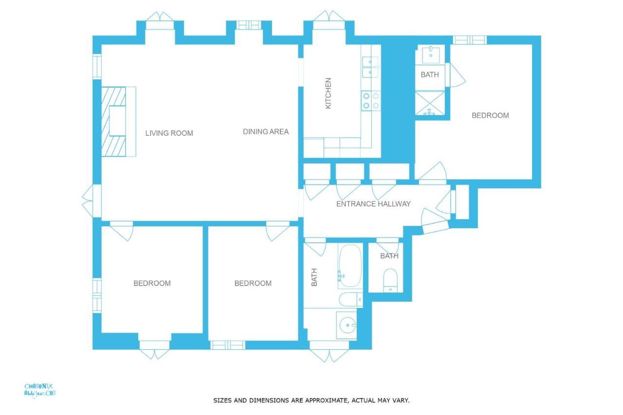 Lutetia Apartment - Chamonix All Year מראה חיצוני תמונה